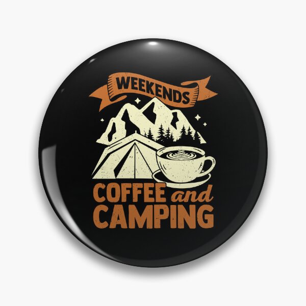 Item preview, Weekends Coffee And Camping designed and sold by Marcid95.