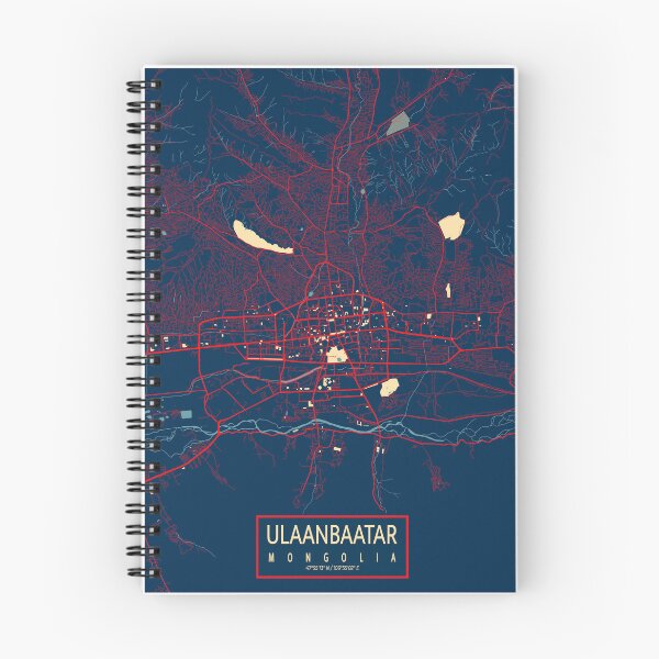 Item preview, Ulaanbaatar City Map of Mongolia - Hope designed and sold by deMAP.