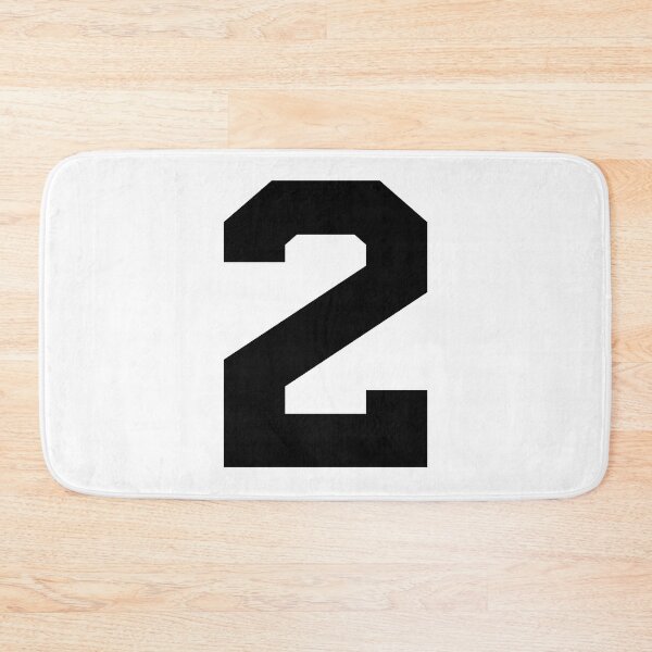 Item preview, Number 2, Black two, Sports number 2 designed and sold by TheCultStuff.
