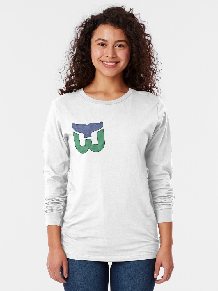 hartford whalers long sleeve shirt