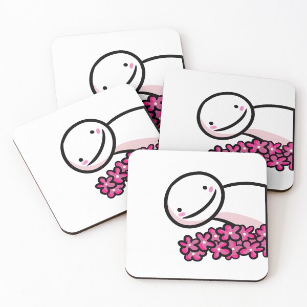 Item preview, Dream blob with sakura flowers designed and sold by Vixydraws.
