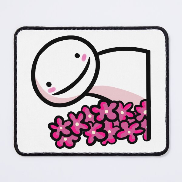 Item preview, Dream blob with sakura flowers designed and sold by Vixydraws.