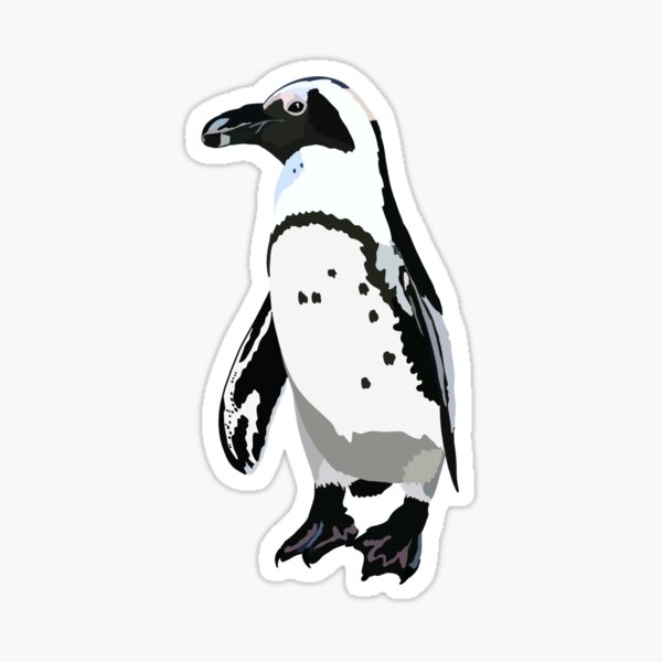 Vista previa del artículo con la obra « A es para pingüino africano», diseñado y vendido por thezoogirl.