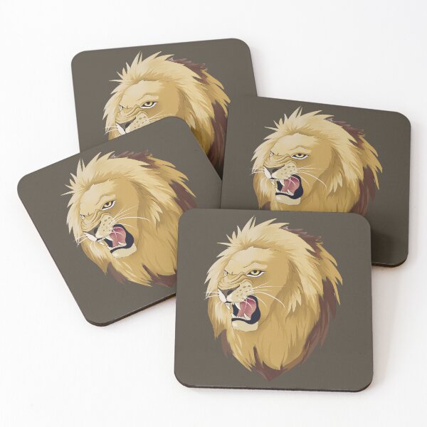 Item preview, león rugiente designed and sold by ArtByKesler.