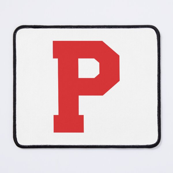 Item preview, Alphabet, Red P, Sports letter P designed and sold by TheCultStuff.