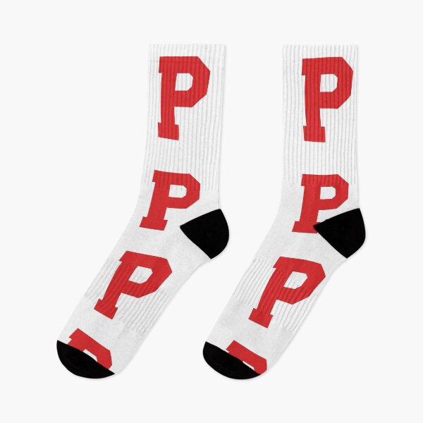Item preview, Alphabet, Red P, Sports letter P designed and sold by TheCultStuff.