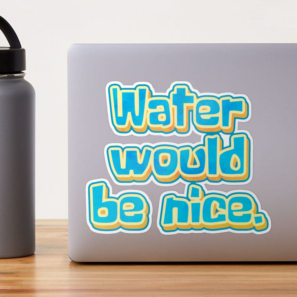 Being Nice Is Cool Water Bottle