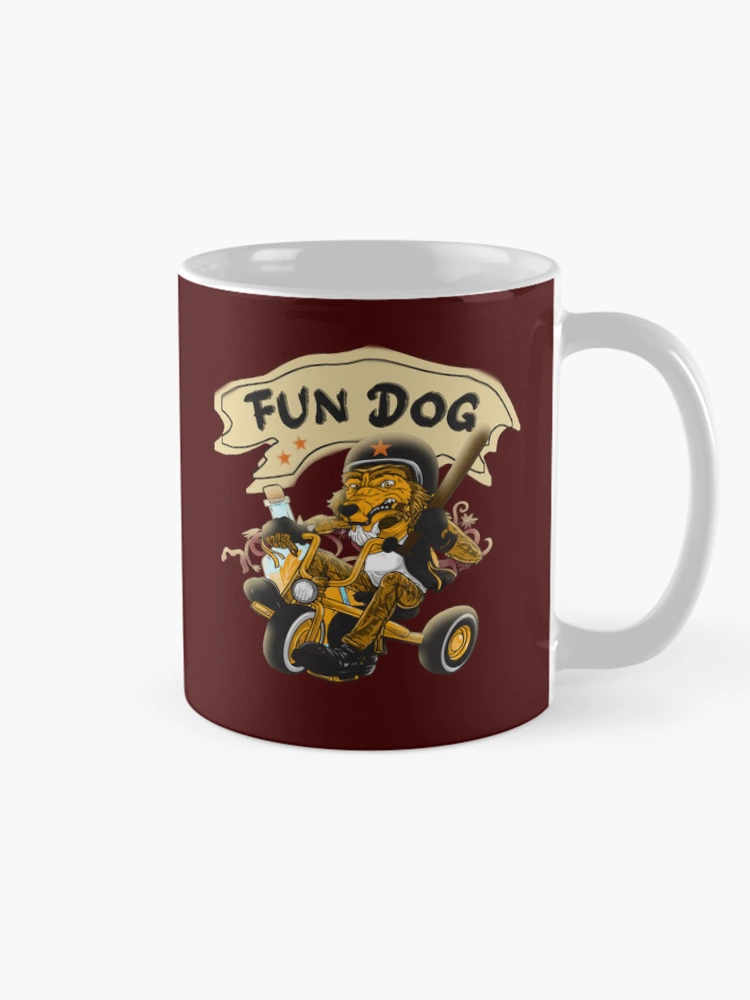 Thumbnail 3 of 6, Coffee Mug, Fun Dog Rocker Rider designed and sold by vibeno1.