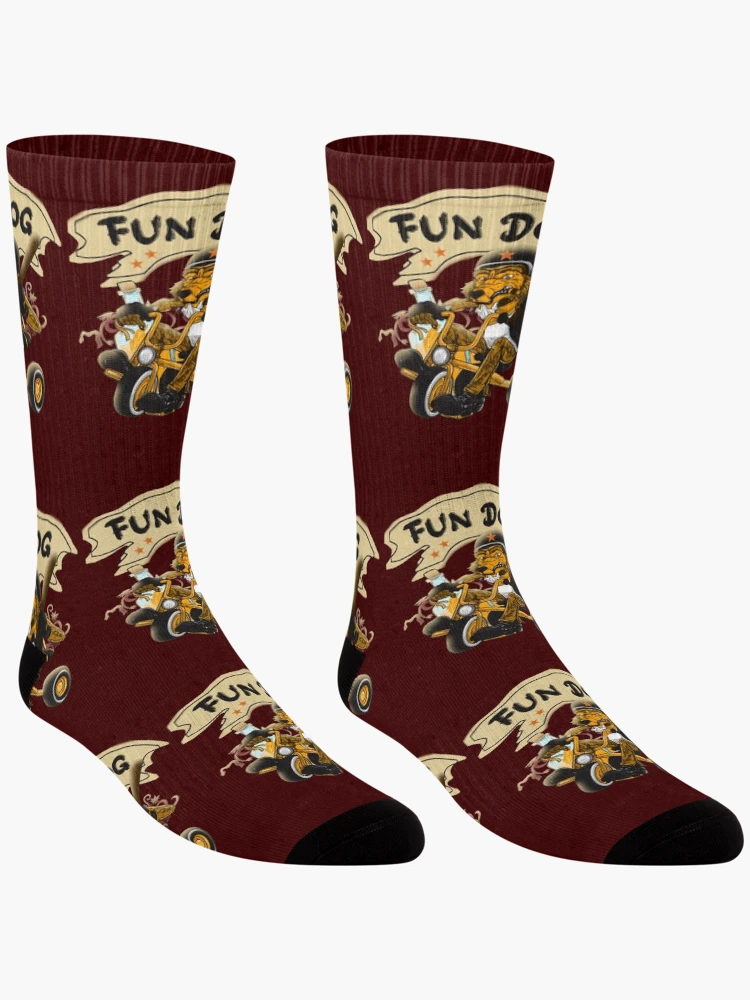 Thumbnail 3 of 5, Socks, Fun Dog Rocker Rider designed and sold by vibeno1.
