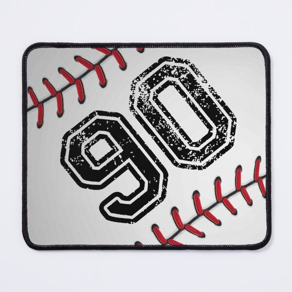 Item preview, Baseball ball number 90, ninety designed and sold by TheCultStuff.