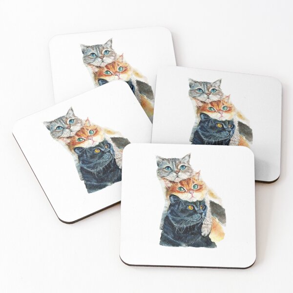 Item preview, Watercolour Cats stack designed and sold by Oksana Suprun.