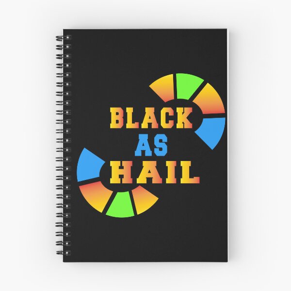 Item preview, black as hail designed and sold by bahdsgraphic.