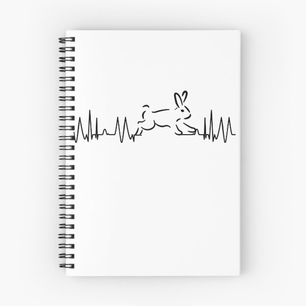 Item preview, heart rate rabbit bunny lady pulse heartbeat designed and sold by DerNerd.