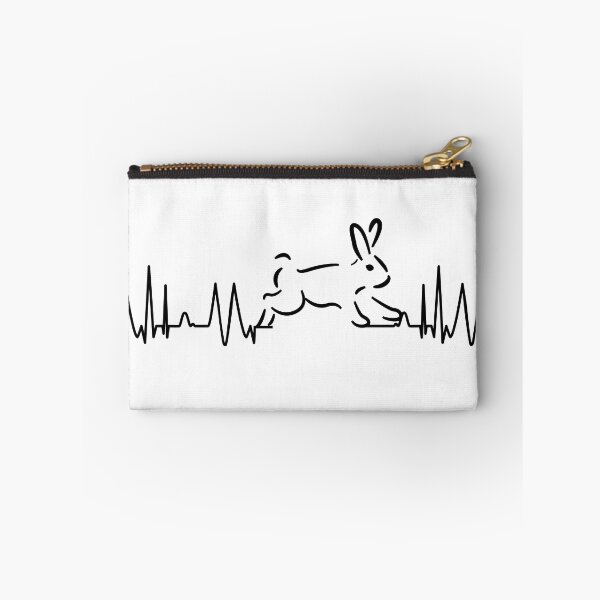 Item preview, heart rate rabbit bunny lady pulse heartbeat designed and sold by DerNerd.