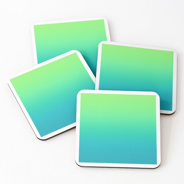 Item preview, Lime Green to Aqua Blue Gradient designed and sold by Whoopsidoodle.
