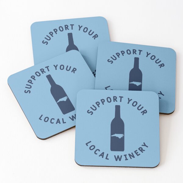 Item preview, Support Your Local Winery North Carolina designed and sold by fearcity.