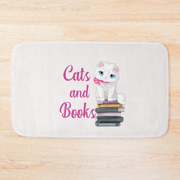 Item preview, Cats and Books designed and sold by HappyLifeCreate.