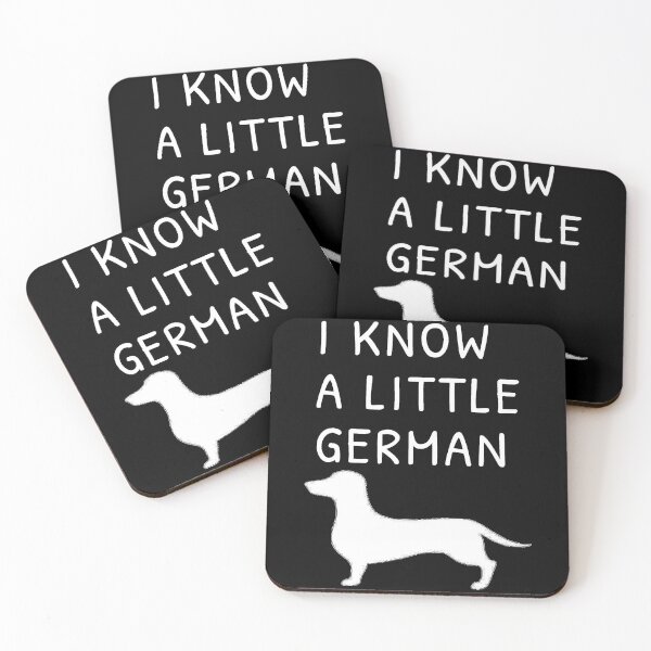 Item preview, I Know a Little German designed and sold by Daschunddesigns.