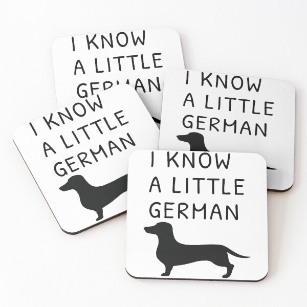 Item preview, I Know a Little German designed and sold by Daschunddesigns.