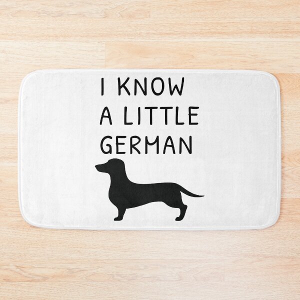 Item preview, I Know a Little German designed and sold by Daschunddesigns.
