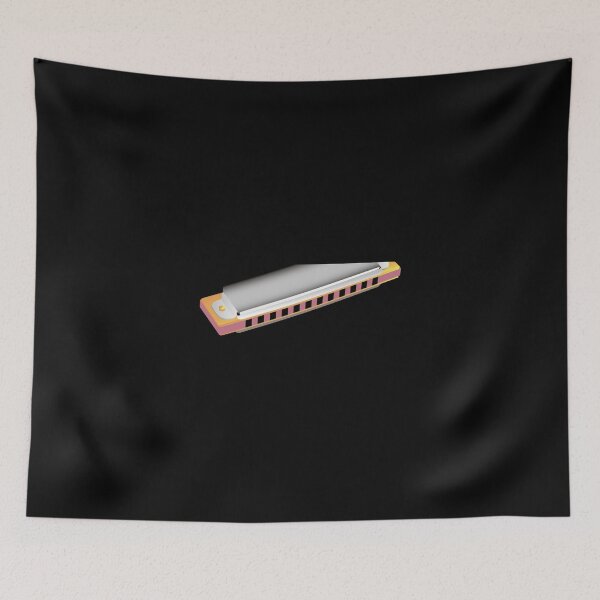 Item preview, Just Play The Harmonica Sticker designed and sold by rikazr6sr1.