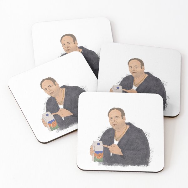 Artikelvorschau, Tony Sopran-Orangensaft-Aufkleber entworfen und verkauft von Anabel Kane.