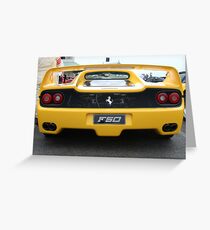 F50 Greeting Card