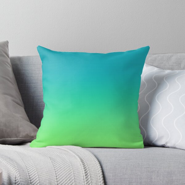 Aqua blue hot sale decorative pillows