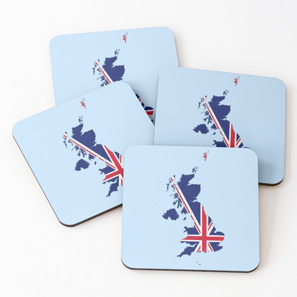 Item preview, United Kingdom Flag inside Map of UK  designed and sold by mashmosh.