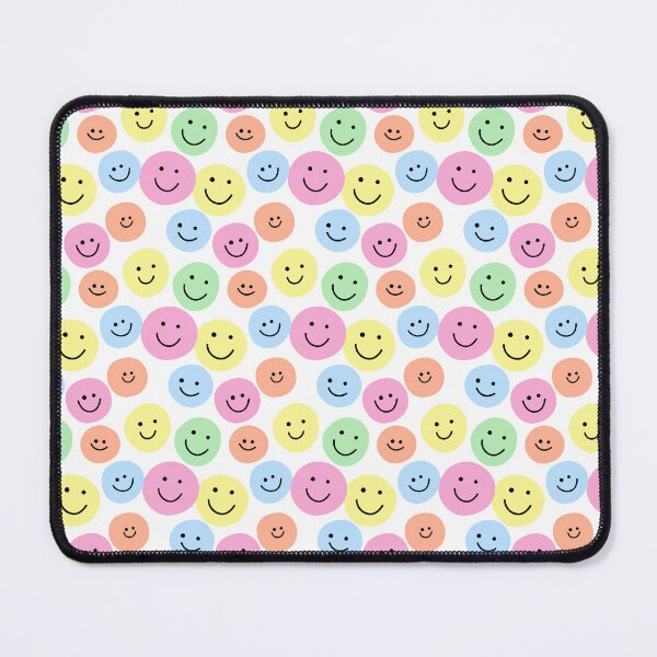Item preview, Happy Face Party (pastel rainbow) designed and sold by Design Minds Boutique.