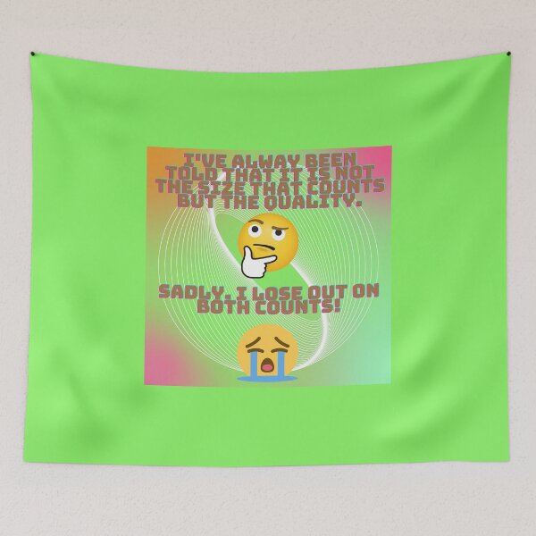 Item preview, Size Matters designed and sold by CoyoteGifts.