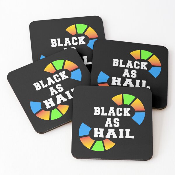 Item preview,  black as hail designed and sold by bahdsgraphic.