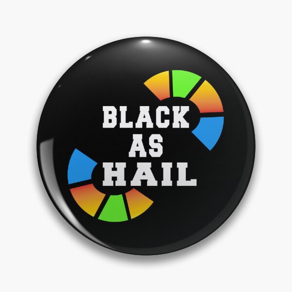 Item preview,  black as hail designed and sold by bahdsgraphic.