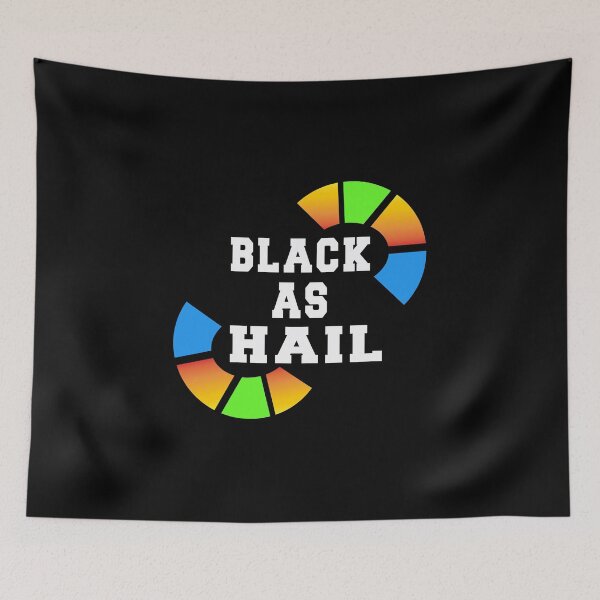 Item preview,  black as hail designed and sold by bahdsgraphic.