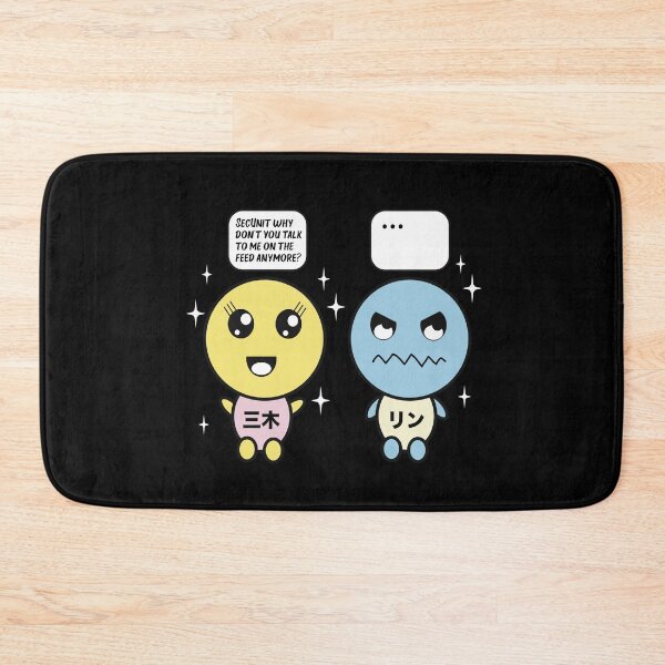 Item preview, Murderbot Diaries Miki and SecUnit Kawaii Fan Art Japan Style designed and sold by jutulen.