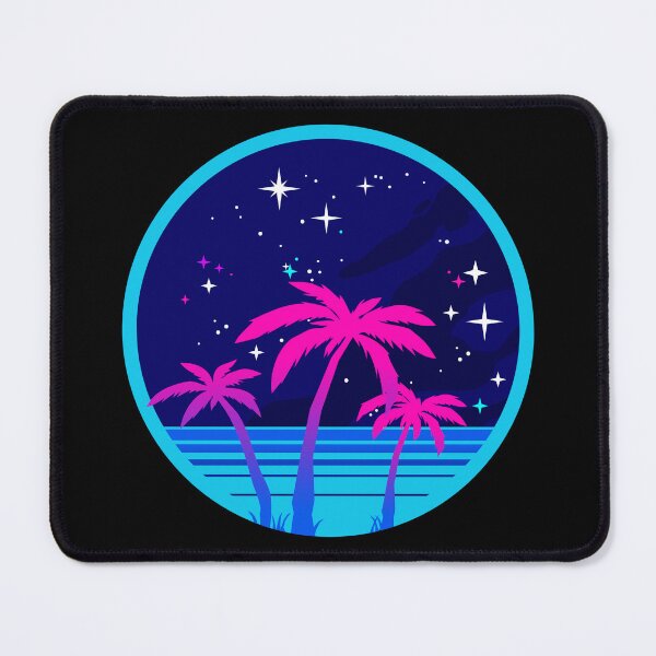 Item preview, Synth Island Vaporwave Palms designed and sold by forge22.