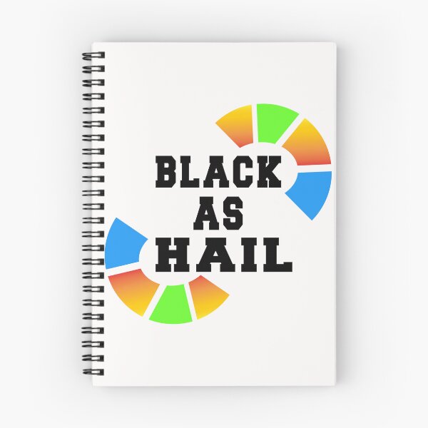 Item preview, black as hail designed and sold by bahdsgraphic.