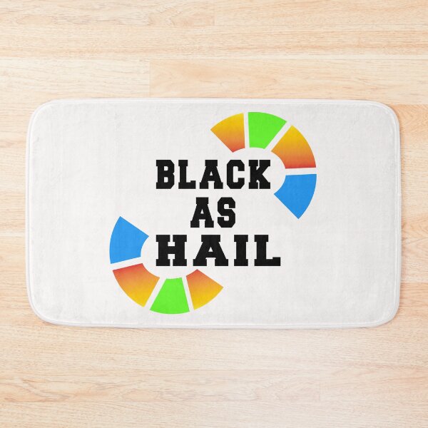 Item preview, black as hail designed and sold by bahdsgraphic.