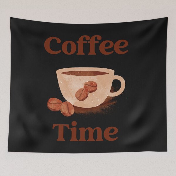 Item preview, Coffee Time Vintage designed and sold by HappyLifeCreate.