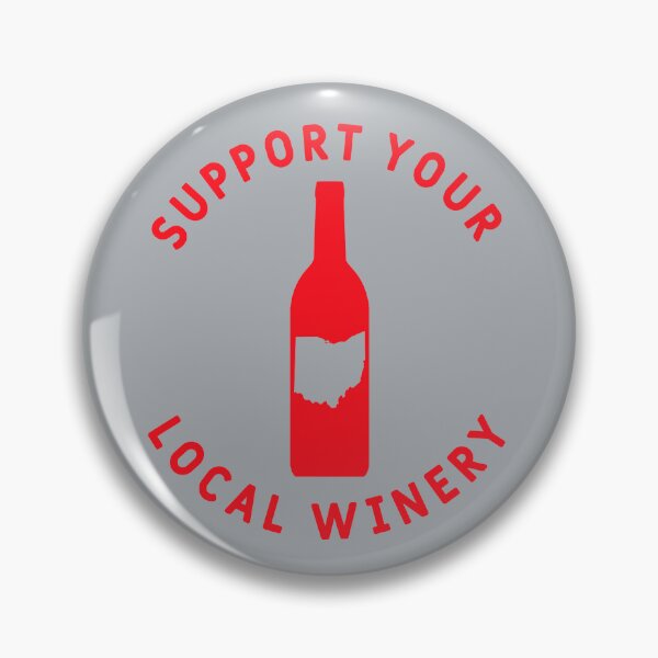 Item preview, Support Your Local Winery Ohio designed and sold by fearcity.
