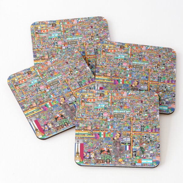 Item preview, "r/place" - Reddit digital art - 2022 designed and sold by Tikipukapuka.