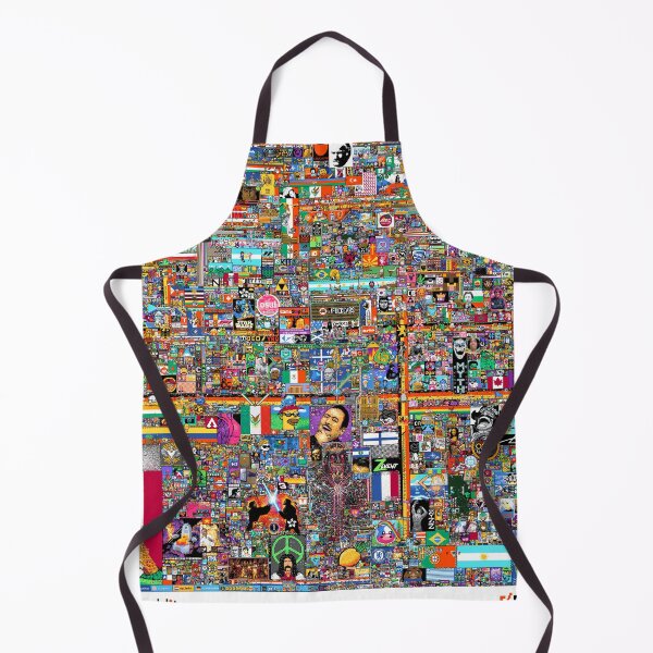 Item preview, "r/place" - Reddit digital art - 2022 designed and sold by Tikipukapuka.