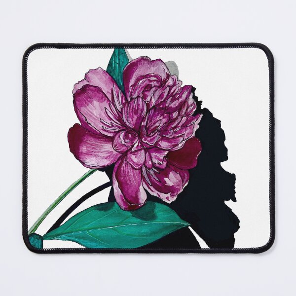 Item preview, Single Pink Peony Watercolor designed and sold by sabelsstudio.
