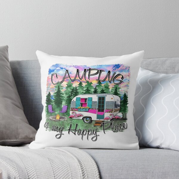 Artikelvorschau, Camping is my Happy Place entworfen und verkauft von QT-Designs.