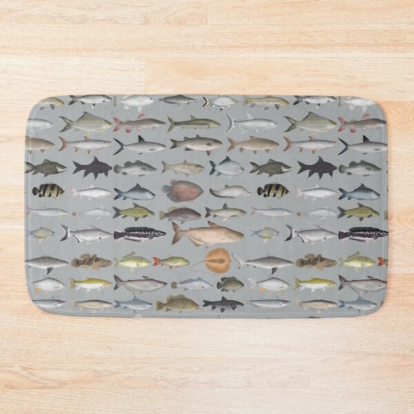 Item preview, Southeast Asia Freshwater Fish Group designed and sold by fishfolkart.