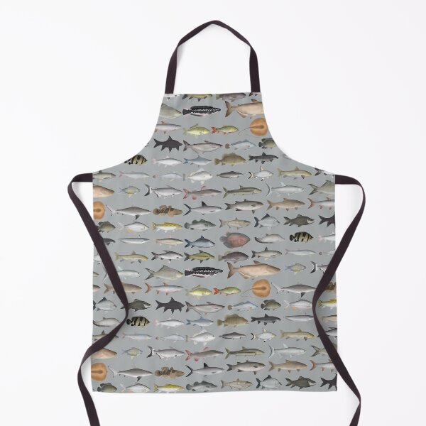 Item preview, Southeast Asia Freshwater Fish Group designed and sold by fishfolkart.