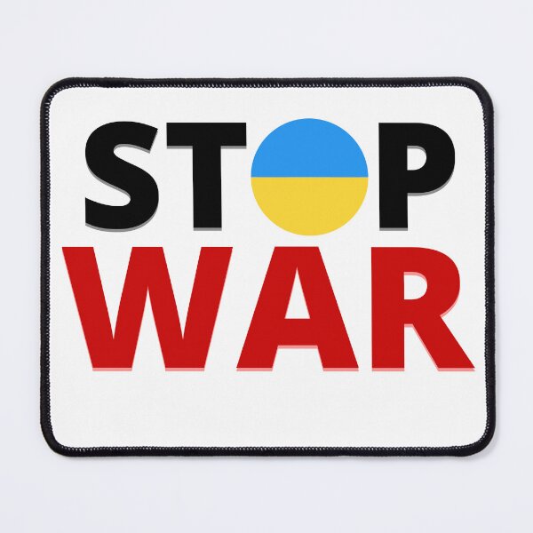 Item preview, Stop war in Ukraine, Ukrainian flag, designed and sold by T-Look.
