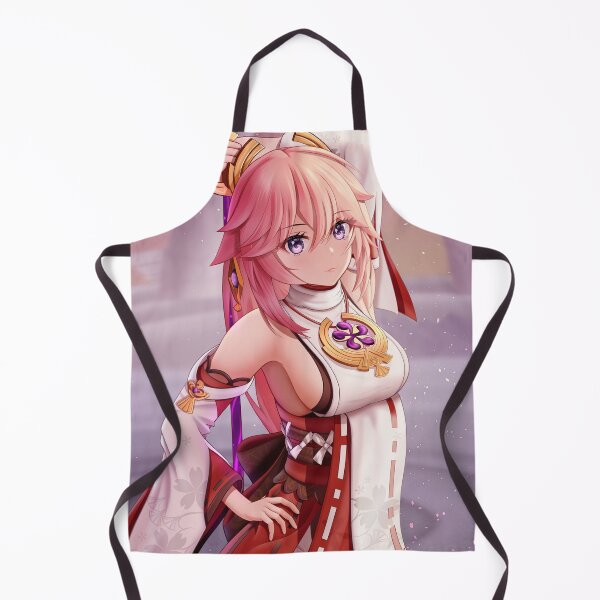 Item preview, Miko Chan Genshin Impact designed and sold by genshinwaifus.