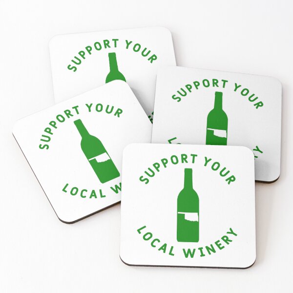 Item preview, Support Your Local Winery Oklahoma designed and sold by fearcity.