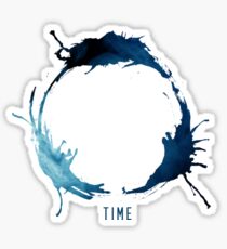 TIME (Arrival Logogram) Sticker